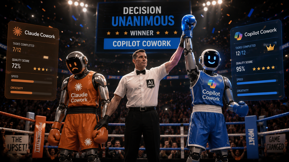 Copilot Cowork vs Claude Cowork - Head to Head